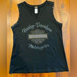 Harley Davidson Studded Tank Top